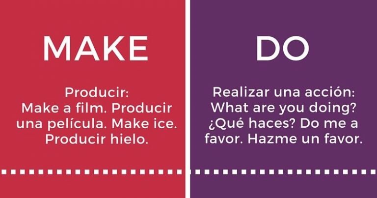 Cual Es La Diferencia Entre Do Y Make Esta Diferencia My XXX Hot Girl